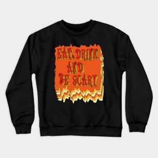 retro vintage halloween custom Crewneck Sweatshirt